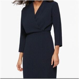 MM Lafleur Navy Blue Dress
